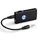 Bluetooth Transmitter/Receiver, 2-in-1 Wireless Bluetooth Adapter/Stereo Output/Just Need Connect to 3.5mm AUX Cord on The TV,Speaker,PC, iPhone, iPod, iPad, Tablets, MP3 Player Or Car primary