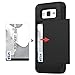 Galaxy Grand Prime Case, EC [Shockproof][Drop Protection] Hybrid Dual Layer Slim Wallet Case with Card Slot Holder Hard Shell Cover for Samsung Galaxy Grand Prime G530 (Black)