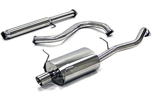 YONAKA MOTORSPORTS Yonaka 2.5" Stainless Steel Performance Exhaust compatible with Nissan Sentra 2007-2012 (2.0L only)