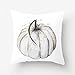 PSDWETS Autumn Decorations Pumpkin Pillow Covers Set of 4 Fall Decor Grateful Thanksgiving Throw Pillow Covers Cushion Cover 18 X 18