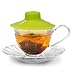 Primula Tea Bag Buddy, Silicone Tea Bag Holder & Squeezer, Easy to Use, Mess Free, Dishwasher Safe, Pink