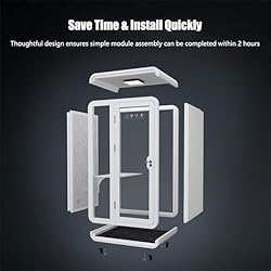 Mobile Soundproof Office Pod, Movable Office Sound