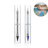 2Pack Diamond Painting Tools Drill Pen for 5D DIY Painting with Diamonds Accessories Kits for Adults Cross Stitch Kits
