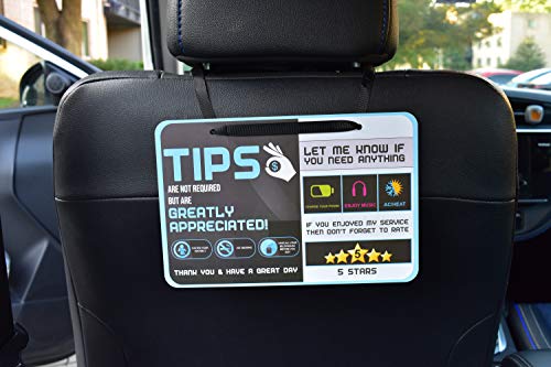 5 Rating+Appreciated+Ride+Share+Driver+Plastic