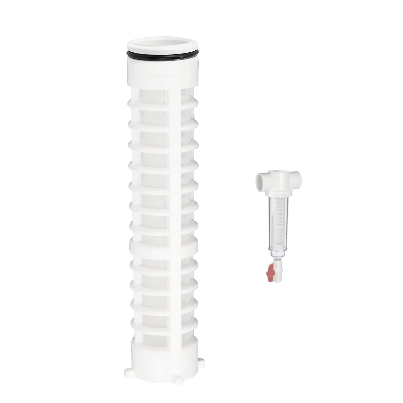 Photo 1 of 1-1/2" 60 Mesh Spin-Down Replacement Filter Screen for Rusco & Vu-Flow Filtration System, Fs-1-1/2-60 Spin Down Sediment Sprinkler Water Filter for Irrigation Drinking Water Agriculture & Industrial