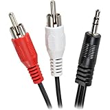 Samsung SC-L906 Camcorder AV / HDMI Cable Replacement by General Brand - 6' Stereo 3.5mm To RCA A/V Cable