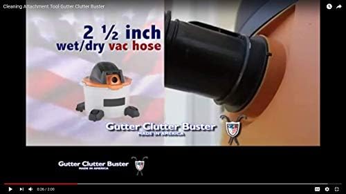 Amazon Com Gutter Clutter Buster Kit Garden Outdoor