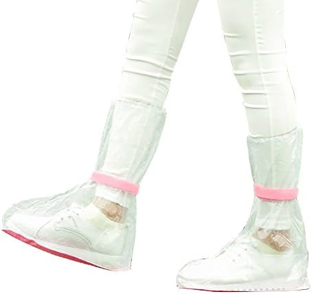 quanjucheer Mens Womens Shoes Covers Portable Outdoors Travel Anti Slip Waterproof Boots Protector For Rainiing Snowing