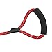 Shorven Nylon Strong Dog Rope Lead Reflective Training Dog Leash with Soft Handle 8-20 FT Long Red (Dia:0.5