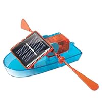 Stheanoo Creative Toys Solar Powered Boat DIY Building Kits Science Explorer Toy Kids Educational Toy Basic Skills Development for Children