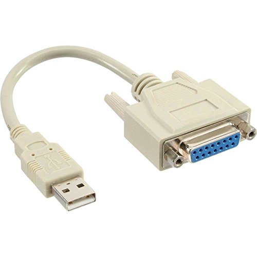 USB Adapter Kabel - USB Stecker A auf 15pol Buchse