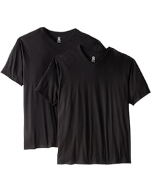 Calvin Klein Men's 2-Pack Big & Tall V-Neck T-Shirt