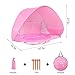 BATTOP Baby Pool Tent Pop Up Beach Sun Shelter With UV Protection (Pink)