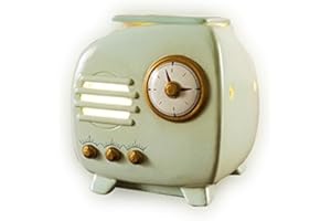 Scentsationals Retro Collection - Radio - Scented Wax Warmer - Old Vintage Radio Wax Cube Melter & Burner - Electric Fragrance Home Air Freshener Decor Gift