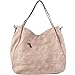 WISHESGEM Women Handbags Top-Handle Fashion Hobo Tote Bags PU Leather Shoulder Satchel Bags Apricot
