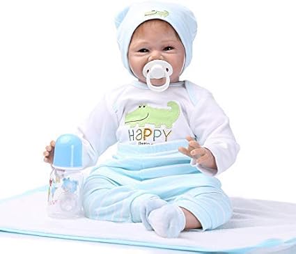 silicone babies that cry and eat