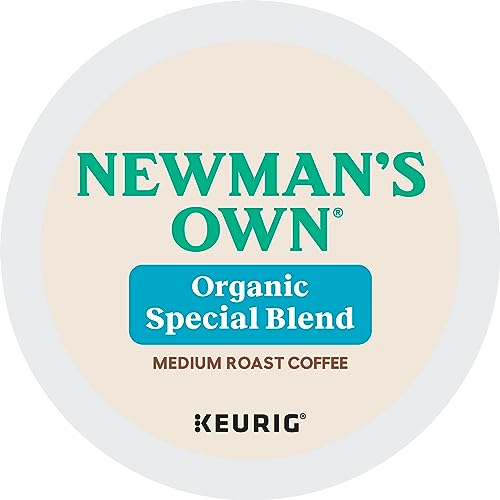 NEWMAN’S OWN ORGANICS NEWMAN’S SPECIAL BLEND, KEURIG SINGLE-SERVE K-CUP PODS, MEDIUM ROAST COFFEE, 32 COUNT