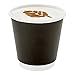 Restaurantware 8 Ounce Disposable Cups, Pack of 500 Insulated Hot Cups – Lids Sold Separately, Designed with a Double Wall and Black Paper, Ideal for Serving Coffee, Hot Chocolate, Tea, and More