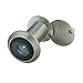 TOGU TG-3016-YG-SN Solid Brass UL Listed 220-degree Door Viewer with Heavy Duty Privacy Cover for 1-3/8