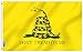 Anley Fly Breeze 3x5 Foot Don't Step on Snek Flag - Vivid Color and Fade Proof - Canvas Header and Double Stitched - No Step on Me Flags Polyester with Brass Grommets 3 X 5 Ft