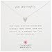 Dogeared Sterling Silver You Are Mighty Reminder Necklace, 18