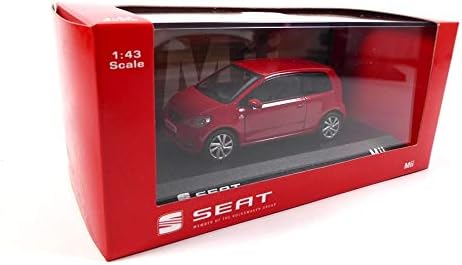 OPO 10 - Car 1/43 Compatible with SEAT Mii - Fischer (SE03), Red, 1/43 scale (approx. 8.16 cm long) - Image 3