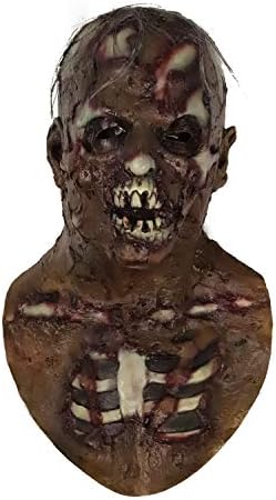Waylike Scary Mask Halloween Scary Mask Latex Halloween Costumes Rubber Halloween Decorations for Zombie mask