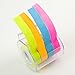 Divider Sticky Notes Post Tab Markers Full Adhesive Label Roll Tapes with Dispenser Holder by Ning Store (1/2