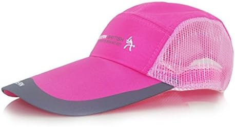 Cedon Men's Hat With A Long Bill Long Visor Cap Keeps The Sun Out Reduces UV Onesize Pink