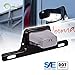 LED Trailer License Plate Lights w/Bracket [SAE/DOT Certified] [Waterproof] [Heavy Duty] License Tag Lights for Trailers, RV, Trucks & Boats - Gray Housing primary