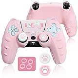 BRHE Cute Cat Claw PS5 Controller Skin - Non-Slip