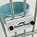 Kennel-Gear 20 oz Plastic Dog or Cat Bowl Kit, Slate Blue