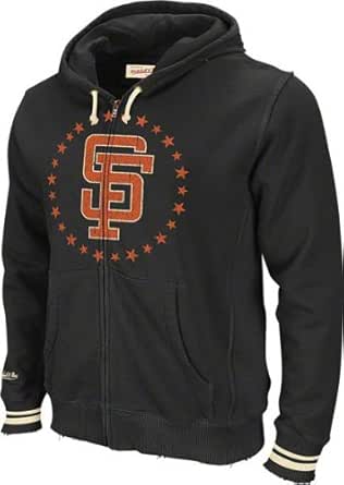 Amazon.com: San Francisco Giants Mitchell & Ness Black Full Zip Hoodie: Clothing
