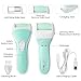 Electric Foot File Callus Remover HAIRBY Powerful Electronic Pedicure Tool for Dry Dead Hard Cracked Skin, Suitable for Wet and Dry Use, with 2 Roller Heads, USB Rechargeable