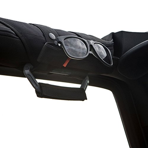 GPCA GP-Grip PRO Grab Handle for Wrangler JL JT JK Sport Sahara Rubicon Gladiator 4DR/ 2DR 2007-2022 w/ 3" roll bar. Universal to Driver and passenger's Sides (Pair, Firecracker Red),Patented