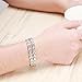 iZion Magnetic Therapy Bracelet Pain Relief for Arthritis Stainless Steel Health Wristband Gift for Men Women with Free Link Removal Tool (8.1