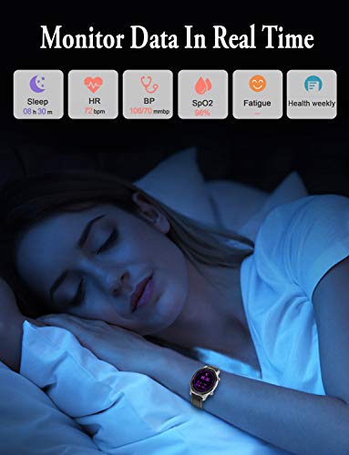 Smart Watch Popglory Smartwatch Hr Touchscreen 1 3 Fitness Watch With Blood Pressure Monitor Ip68 Waterproof Fitness Watch 15 Days Battery Life Compatible With Android Phones And Iphone Smartclave