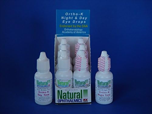 Natural Ophthalmics Ortho K Set : Thin ( Day ) &amp; Thick ( Night), One Each. by NATURAL OPHTHAMLICS