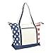 DALIX Flag Tote Bag USA American Pride Star Spangled Stars Stripes Shopping Grocery Bag