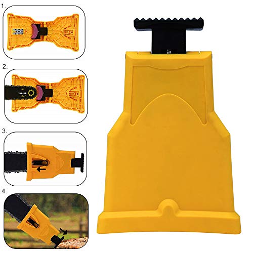 image for Yakamoz Chainsaw Sharpener Chain Teeth Bar-Mount Fast-Sharpening Stone