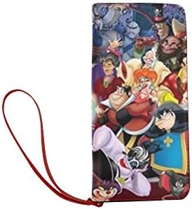 deardaling Disney Villains Custom Women's Clutch Wallet Novelty Purse