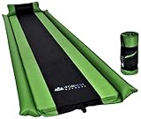 IFORREST Sleeping Pad with Armrest & Pillow - Self inflating Sleeping Pad is Ideal for Camping Hiking Backpacking - Camping Pad - Never let your Arms & Foot feel the Ground - Inflatable Air Mat