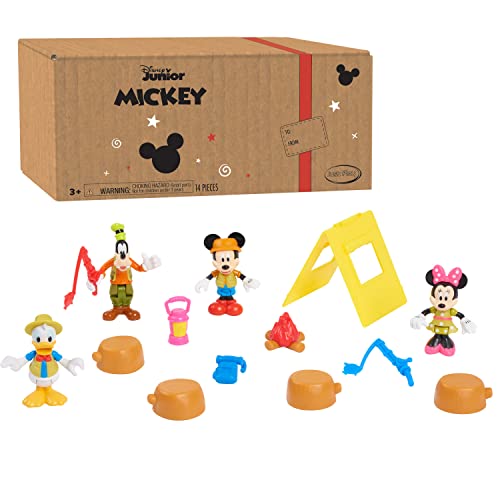 Disney Junior Mickey Mouse Funhouse Camping Figure Set