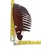 2 setCombs Hair Clip French Side Comb Holder (Dark Brown).