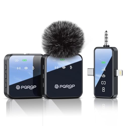 PQRQP 3-in-1 Wireless Microphone