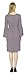 Marycrafts Women's Floral Office Sheath Pencil Bell Sleeve Midi Dress