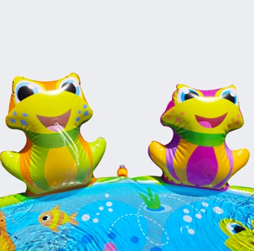 3D Frogs Sprinkler Mat 3
