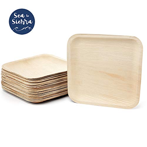 Bamboo Plates Wedding. "Happily Ever After" StatementWare Disposable