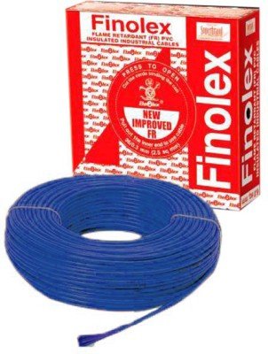 Finolex 1.5Sqmm wire 90m coil - Blue