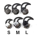 QC30 Replacement Earbuds Tips 3 Pairs Size S M L Fit Bose QC30 QuietControl 20 SIE2 IE3 Soundsport Wireless Earphones